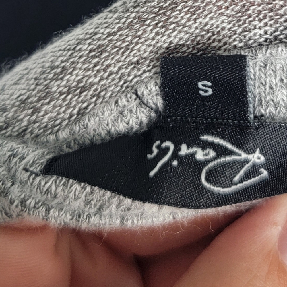 Rails Leigh Heathered Gray Lace-Up Ls Plush Knit … - image 7